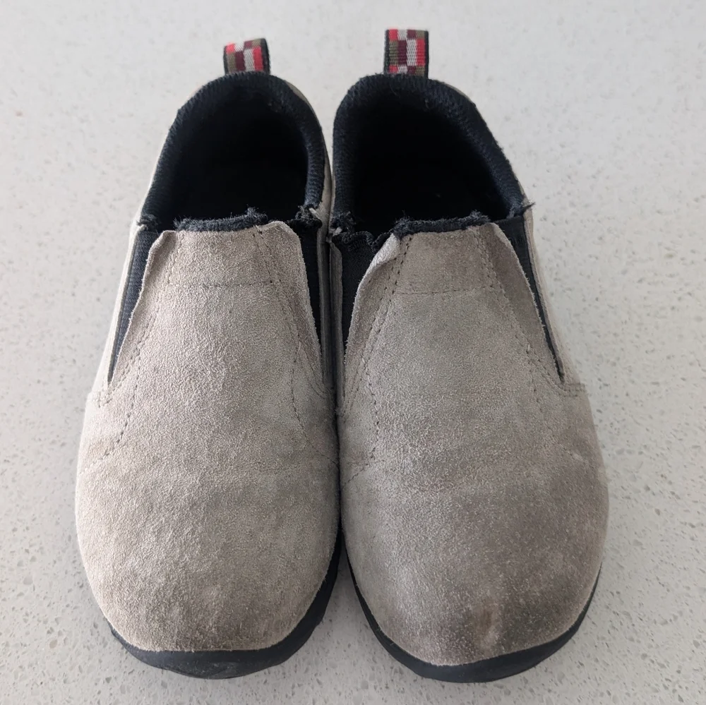 Merrell | Boys Gray Suede Slip-On Shoes